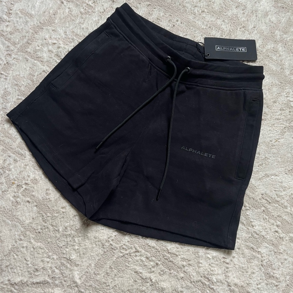Alphalete Women's Black Shorts NWT XS
